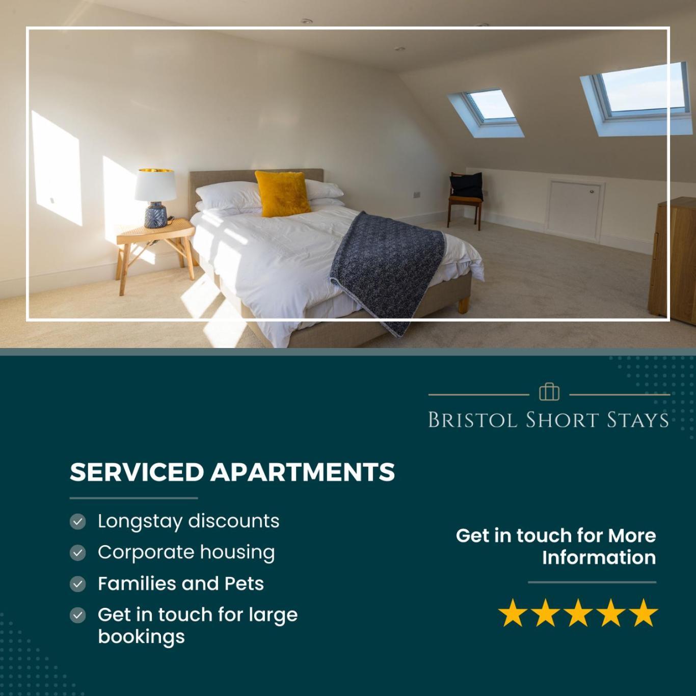 Appartement Amazing New 3 Double Bed House In Staple Hill! à Bristol Extérieur photo